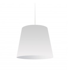 1LT Oversized Drum Pendant Medium Wht Shade-(OD-M-790)-Dainolite  1LT Oversized Drum Pendant Medium Wht Shade-(OD-M-790)-Dainolite