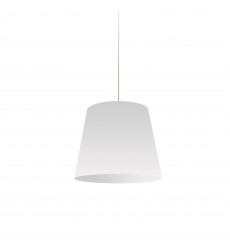 1LT Oversized Drum Pendant Small Wht Shade-(OD-S-790)-Dainolite  1LT Oversized Drum Pendant Small Wht Shade-(OD-S-790)-Dainolite