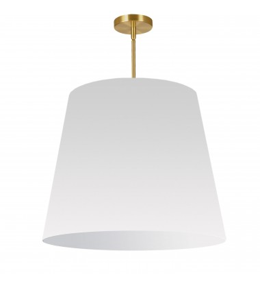  1LT Oversized Drum Pendant Large, WH Shade-(ODR-L-790)-Dainolite