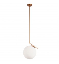 1LT Incandescent Pendant, Plated Gold Finish-(ORN-141P-GLD)-Dainolite  1LT Incandescent Pendant, Plated Gold Finish-(ORN-141P-GLD)-Dainolite