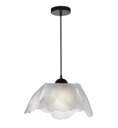  1LT Incandescent Pendant, MB w/ FR Acrylic Diff-(PAS-171P-MB-WH)-Dainolite