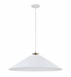 1LT Incandescent Pendant, AGB & MW-(PDC-241P-AGB-MW)-Dainolite  1LT Incandescent Pendant, AGB & MW-(PDC-241P-AGB-MW)-Dainolite