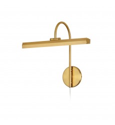  20W Picture Light, Aged Brass Finish-(PIC120-16LED-AGB)-Dainolite