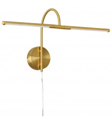  10W Picture Light Aged Brass-(PICLED-242-AGB)-Dainolite