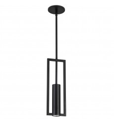  1LT Halogen Pendant, Matte Black-(PLN-151P-MB)-Dainolite