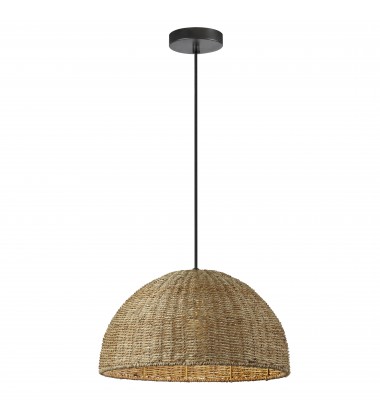  1LT Incandescent Pendant, Natural-(PRL-161P-NAT)-Dainolite