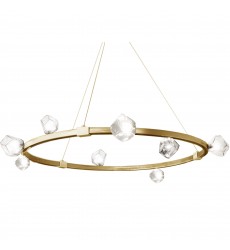 12LT Halogen Chandelier, AGB w/ Clear Gls-(PRN-4212C-AGB)-Dainolite  12LT Halogen Chandelier, AGB w/ Clear Gls-(PRN-4212C-AGB)-Dainolite