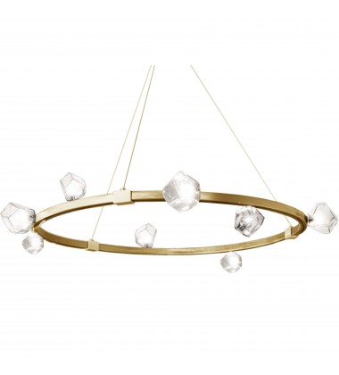 12LT Halogen Chandelier, AGB w/ Clear Gls-(PRN-4212C-AGB)-Dainolite  12LT Halogen Chandelier, AGB w/ Clear Gls-(PRN-4212C-AGB)-Dainolite