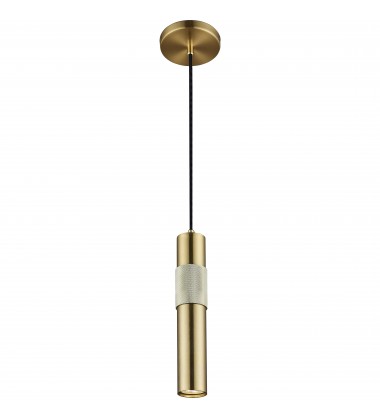  1LT Halogen Pendant, AGB-(PSW-121P-AGB)-Dainolite