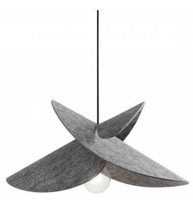 1LT Incandescent Pendant, MB w/ Felt Shade-(PTE-201P-MB-500)-Dainolite  1LT Incandescent Pendant, MB w/ Felt Shade-(PTE-201P-MB-500)-Dainolite