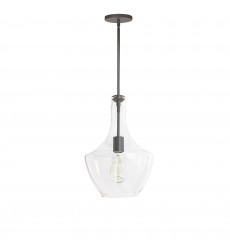 1LT Incandescent Pendant, MB w/ CLR Glass-(PTL-101P-MB)-Dainolite  1LT Incandescent Pendant, MB w/ CLR Glass-(PTL-101P-MB)-Dainolite