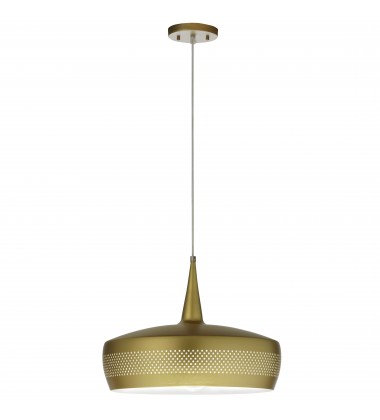 1LT Incandescent Pendant, Painted Aged Brass-(PXE-161P-AGB)-Dainolite
