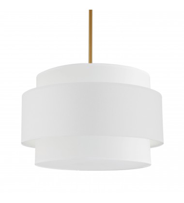 4LT Incandescent Chandelier, AGB w/ WH Shade-(PYA-224C-AGB-WH)-Dainolite  4LT Incandescent Chandelier, AGB w/ WH Shade-(PYA-224C-AGB-WH)-Dainolite