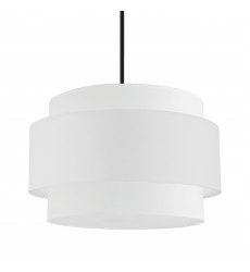 4LT Incandescent Chandelier, MB w/ WH Shade-(PYA-224C-MB-WH)-Dainolite  4LT Incandescent Chandelier, MB w/ WH Shade-(PYA-224C-MB-WH)-Dainolite
