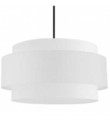  4LT Incandescent Chandelier, MB w/ WH Shade-(PYA-304C-MB-WH)-Dainolite
