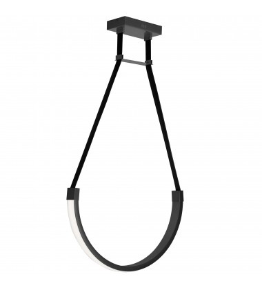30W Pendant, MB w/ WH Silicone Diff-(REG-241LEDP-MB)-Dainolite  30W Pendant, MB w/ WH Silicone Diff-(REG-241LEDP-MB)-Dainolite