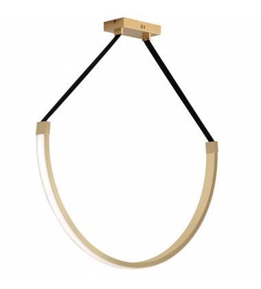 50W Pendant, AGB w/ WH Silicone Diff-(REG-401LEDP-AGB)-Dainolite