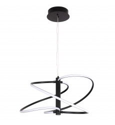  36W Pendant, MB w/ WH Silicone Diff-(ROM-2433LEDP-MB)-Dainolite