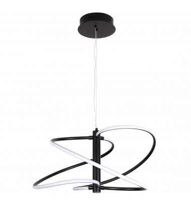  36W Pendant, MB w/ WH Silicone Diff-(ROM-2433LEDP-MB)-Dainolite