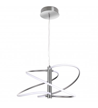  36W Pendant, PC w/ WH Silicone Diff-(ROM-2433LEDP-PC)-Dainolite