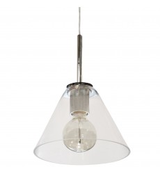  1LT Pendant, PC w/ Clear Glass-(RSW-91P-PC-CLR)-Dainolite