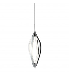  Pendant, w/Swooped Arms, Polished Chrome-(SEL-6P-PC)-Dainolite