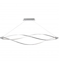  53W Horizontal Pendant, Satin Chrome Finish-(SEL-72HP-SC)-Dainolite
