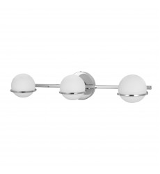  3LT Halogen Vanity, PC-(SOF-233W-PC)-Dainolite