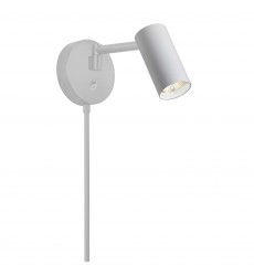  1LT Halogen Wall Swing Arm Spotlight, MW-(STY-91WSPT-MW)-Dainolite