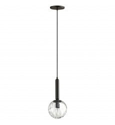 1LT Incand Pendant, MB w/ CLR  Hammered Glass-(TAR-61P-MB-CL)-Dainolite  1LT Incand Pendant, MB w/ CLR  Hammered Glass-(TAR-61P-MB-CL)-Dainolite