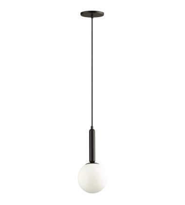 1LT Incandescent Pendant, MB w/ WH Glass-(TAR-61P-MB-WH)-Dainolite  1LT Incandescent Pendant, MB w/ WH Glass-(TAR-61P-MB-WH)-Dainolite