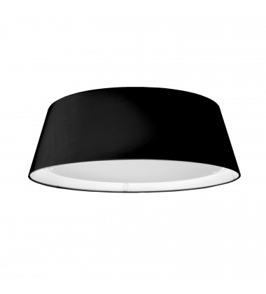 14W Flush Mount, Black-(TDLED-17FH-BK)-Dainolite  14W Flush Mount, Black-(TDLED-17FH-BK)-Dainolite