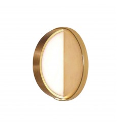  5W Wall Sconce, AGB w/ WH Acrylic Diffuser-(TOP-55LEDW-AGB)-Dainolite