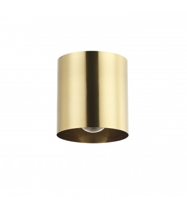1LT Flush Mount, AGB-(TRN-41FH-AGB)-Dainolite  1LT Flush Mount, AGB-(TRN-41FH-AGB)-Dainolite