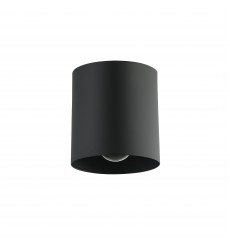 1LT Flush Mount, MB-(TRN-41FH-MB)-Dainolite  1LT Flush Mount, MB-(TRN-41FH-MB)-Dainolite
