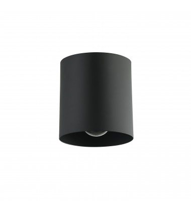 1LT Flush Mount, MB-(TRN-41FH-MB)-Dainolite  1LT Flush Mount, MB-(TRN-41FH-MB)-Dainolite