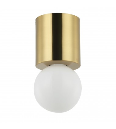 1LT Flush Mount, AGB-(TRN-51FH-AGB)-Dainolite  1LT Flush Mount, AGB-(TRN-51FH-AGB)-Dainolite