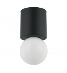 1LT Flush Mount, MB-(TRN-51FH-MB)-Dainolite  1LT Flush Mount, MB-(TRN-51FH-MB)-Dainolite