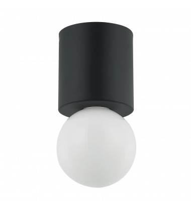 1LT Flush Mount, MB-(TRN-51FH-MB)-Dainolite  1LT Flush Mount, MB-(TRN-51FH-MB)-Dainolite