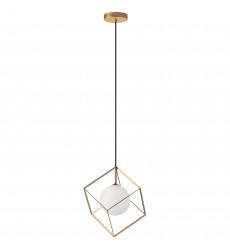  1LT Halogen Pendant Gold -(TSN-1P-GLD)-Dainolite