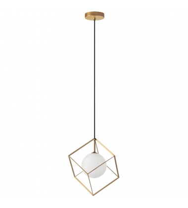  1LT Halogen Pendant Gold -(TSN-1P-GLD)-Dainolite