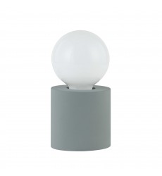  1LT Incandescent Table Lamp, GRY-(TYA-31T-GRY)-Dainolite