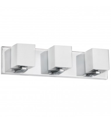 3LT Vanity, Polished Chrome Finish-(V1230-3W-PC)-Dainolite  3LT Vanity, Polished Chrome Finish-(V1230-3W-PC)-Dainolite