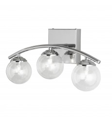 3LT G9 Vanity, Polished Chrome Finish-(V13-203W-PC)-Dainolite  3LT G9 Vanity, Polished Chrome Finish-(V13-203W-PC)-Dainolite