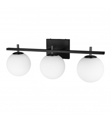  3LT Halogen Vanity, MB-(VAD-233W-MB)-Dainolite