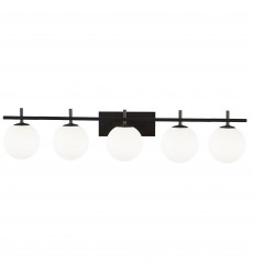 5LT Halogen Vanity, MB-(VAD-415W-MB)-Dainolite  5LT Halogen Vanity, MB-(VAD-415W-MB)-Dainolite