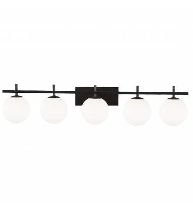  5LT Halogen Vanity, MB-(VAD-415W-MB)-Dainolite