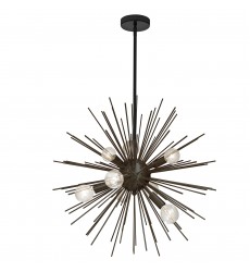 8LT Incandescent Pendant, MB-(VEG-248P-MB)-Dainolite 8LT Incandescent Pendant, MB-(VEG-248P-MB)-Dainolite