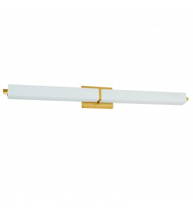 51W Vanity, AGB w/ WH Glass-(VLD-172-36-AGB)-Dainolite 51W Vanity, AGB w/ WH Glass-(VLD-172-36-AGB)-Dainolite