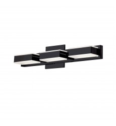  15W Wall Vanity, Matte Black Finish-(VLD-215-3W-MB)-Dainolite